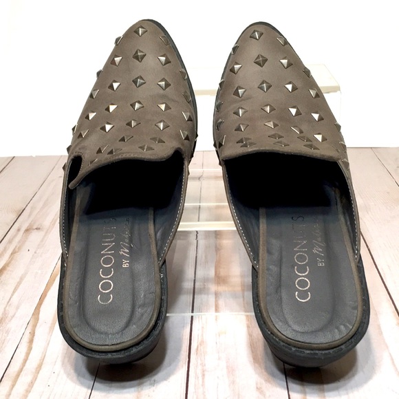 Gray studded mule Coconuts by MATISSE - Picture 5 of 12